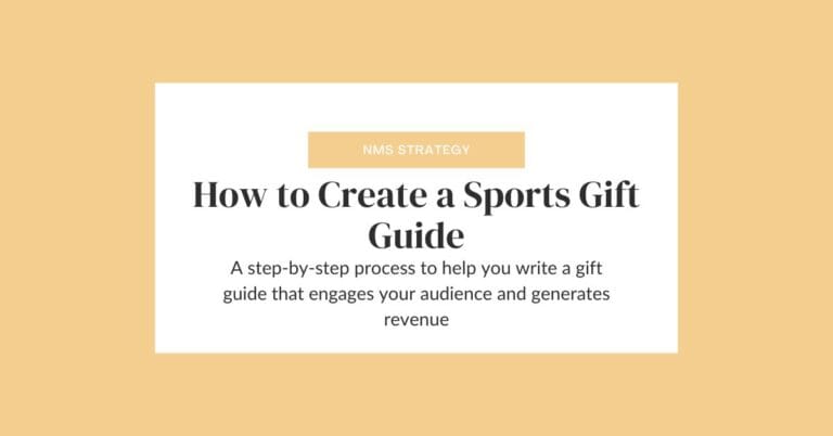 Sports Gift Guide: How to Create a Great Gift Guide